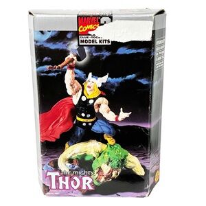 1998 ToyBiz Marvel Comics The Mighty Thor Glue Together Model Kit Level 2 48621